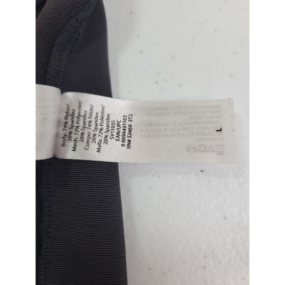 Sofia Vergara Wire Free Corset Bodysuit Intimates Black One Piece Size Large - Picture 5 of 8